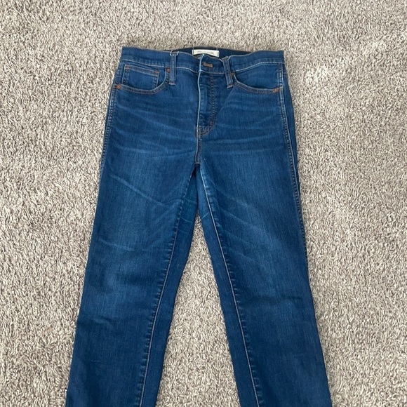 Madewell 10" High-Rise Skinny Jeans in Tarren Wash: THERMOLITE Edition size 28 - Picture 4 of 11